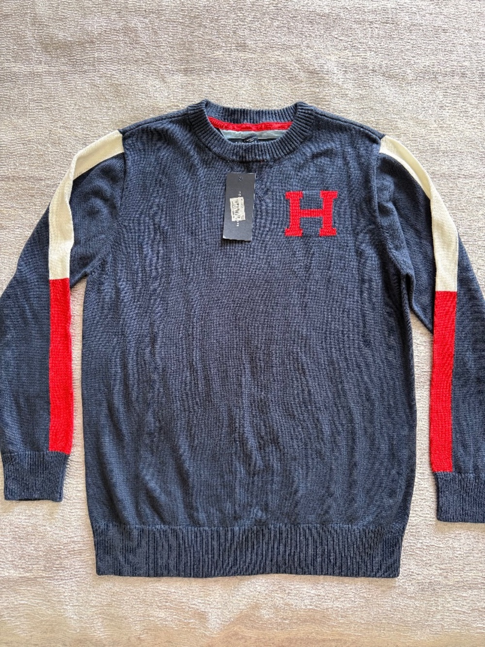 NWT Tommy Hilfiger Navy Sweater Boys Size L(16/18)